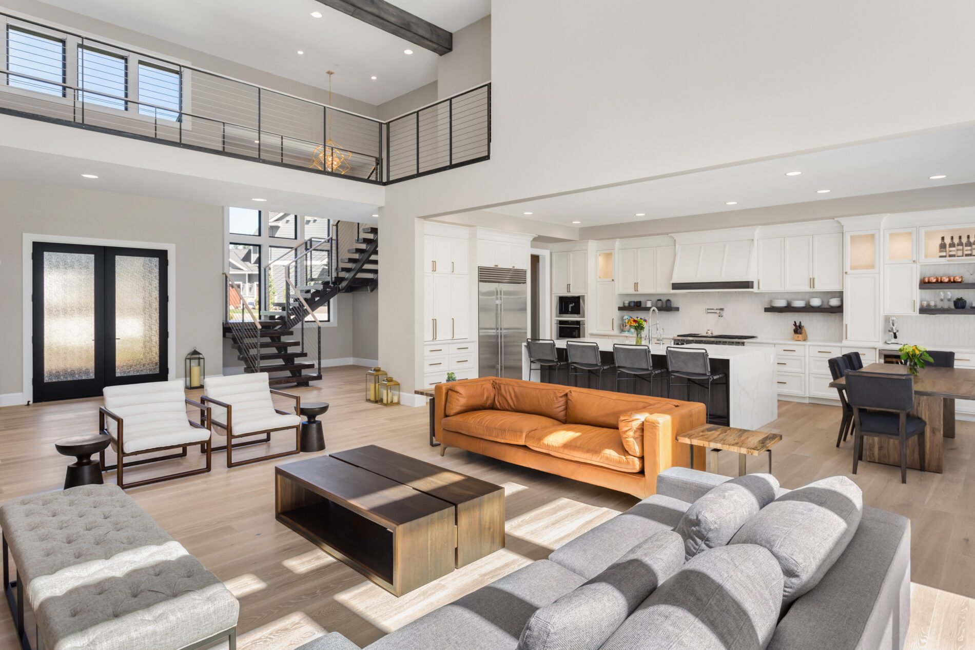 Living,Room,In,Open,Concept,New,Luxury,Home,With,View Free Consultation- No.1 Best Services | Floor Accents